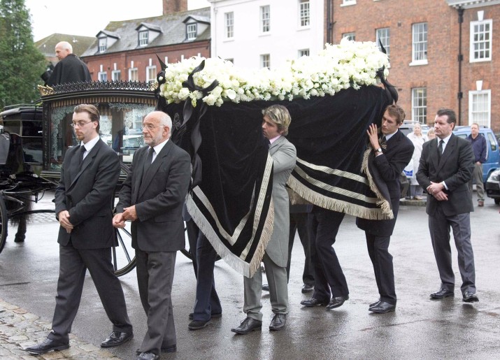 The Funeral Of Fashion Stylist Isabella Blow Held At Gloucester Cathedral. . (Photo by Antony Jones/UK Press via Getty Images)